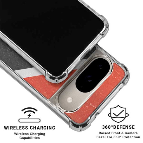 Trinidad and Tobagao Flag Distressed Google Pixel 10 Clear Case